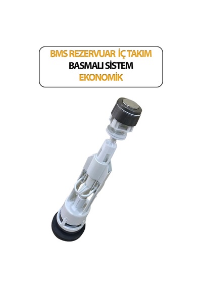 Basmalı Klozet Rezervuar Iç Takımı Beyaz