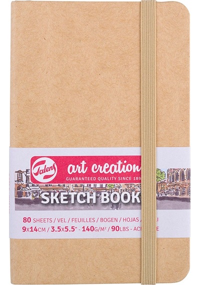Talens Art Creation Sketch Book 9x14 CM 140g 80 Yaprak Kraft