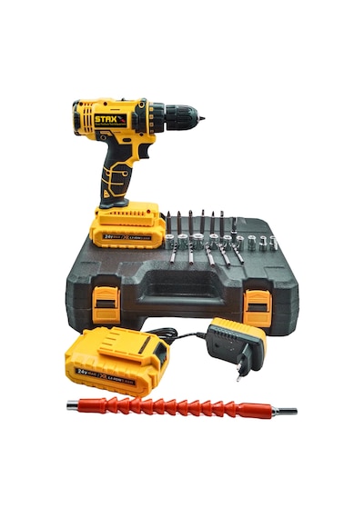 Staxx Power Germany STN1090 24V 5Ah Vidalama Matkap + Set Hediye