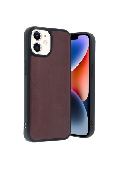 Apple iPhone Uyumlu 11 Kılıf Aras Deri Kapak - Bordo Bzsxx00 1