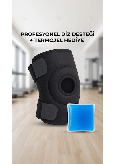 Dizlik Çapraz Bağlı Destekli Medikal Menisküs Ağrısı İçin Termojelli Siyah