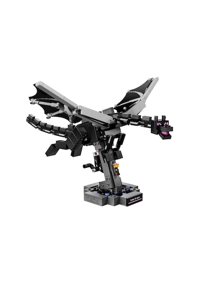 LEGO® Minecraft® Ender Ejderhası 21595 – 10 Yaş ve Üzeri Çocuklar için Oyun İçi Eşya İçeren Oyuncak Yapım Seti (710 Parça)