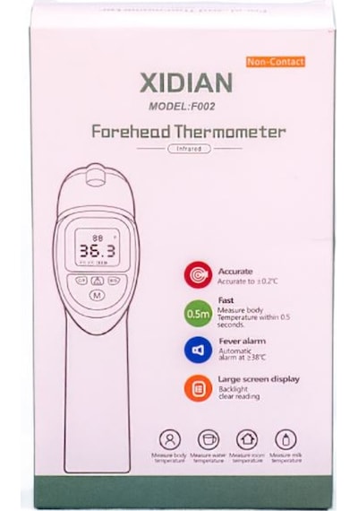 Xidian F002 Dijital Temassız Ateş Ölçer