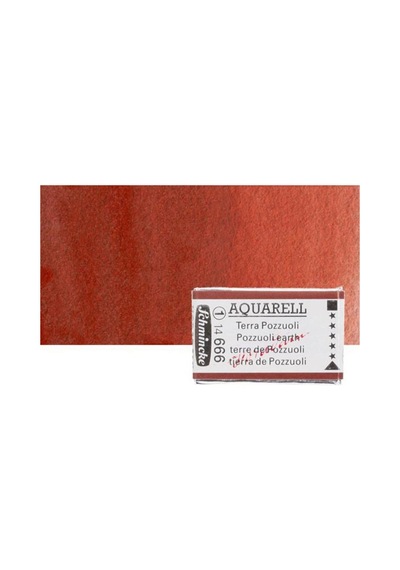 Schmincke Horadam Aquarell 1-1 Tablet 666 Pozzuoli Earth Seri 1