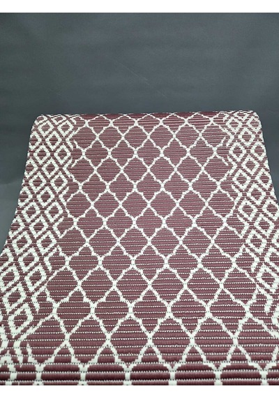 Aqua Mat Üst Kalite Kaydırmaz Paspas - 65 Cm Çok Amaçlı Islak Zemin Matı 65 X 200 / Bordo