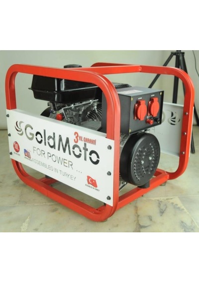 GoldMoto GM4.4BJBSV Benzinli Jeneratör 4.4kVA Monofaze