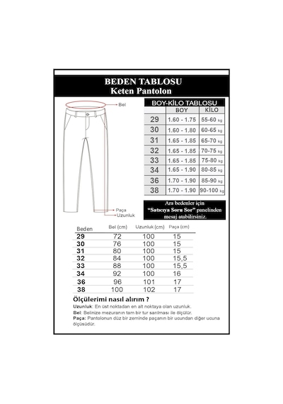 Terapi Men Füme Slim Fit Pamuklu İtalyan Kesim Pantolon Füme