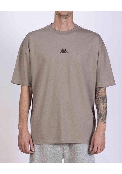 Kappa Authentic Asterys Erkek Kahverengi Regular Tişört