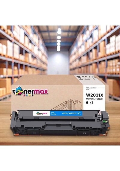Hp Color Laserjet Pro Mfp M479fnw W2031x Mavi Muadil Toner Çipli