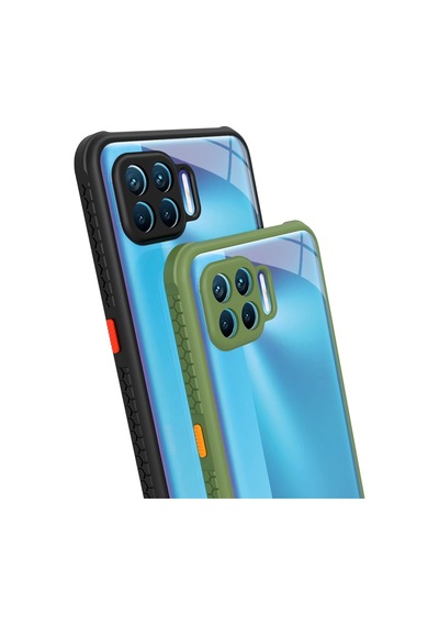 Oppo Reno 4 Lite Kilif Köse Korumali Silikon Arkasi Seffaf Kapak 466796659