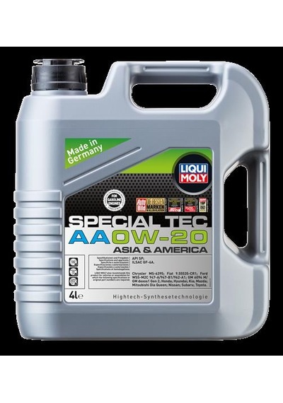 Motor Yagı Lıquı Moly Specıal Tec Aa 0w20 4 Lt