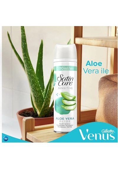 Satin Care Tıraş Jeli Hassas 200 Ml Sensıtıve +2 Adet