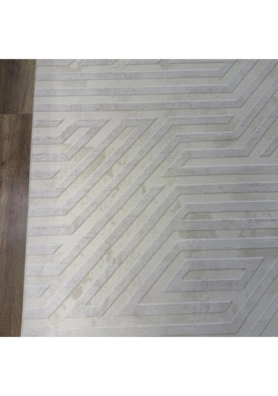 İpek Halı Gaspara 14973 Krem Modern Salon Halısı Krem