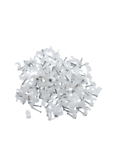 Tek-iş Beton Çivili Kablo Tutucu Kroşe No: 4 - 10mm 50 Adet