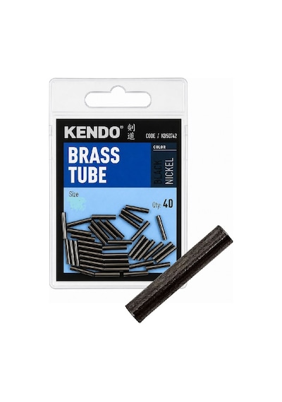 Kendo Brass Tube Çelik Tel Sıkıştırma Burç 40 Adet Standart