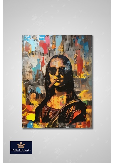 Mona Lisa Nın Gizemini Kanvas Tablo-salon Tablo