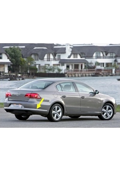 Vw Passat Tampon Krom Arka Sağ 2011-2015 3ae807460