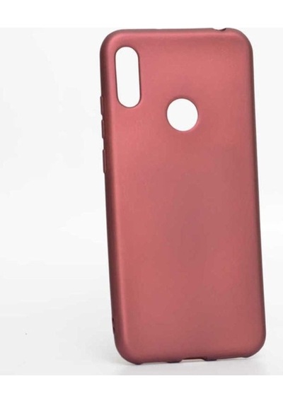 Huawei Y6s 2019 Kılıf Zore Premier Silikon Kapak Mürdüm