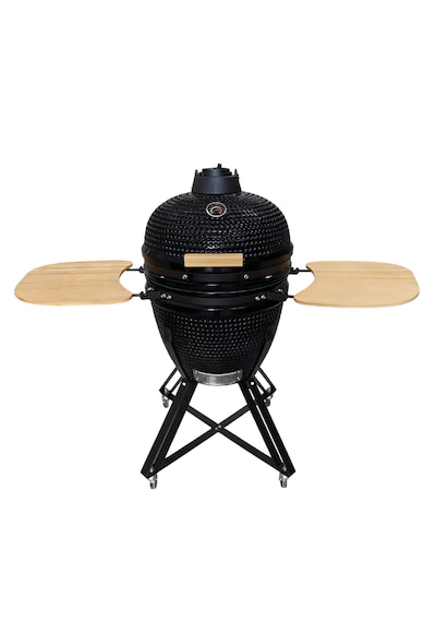 Chefden Elite 21 Kömürlü Seramik Siyah Barbekü