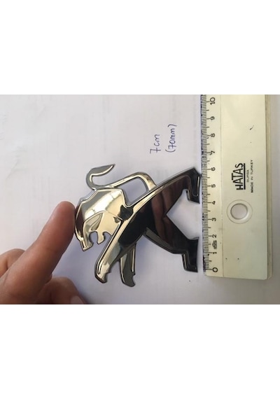 Peugeot 207 Bagaj Kaput Aslan Arması -  7810q3
