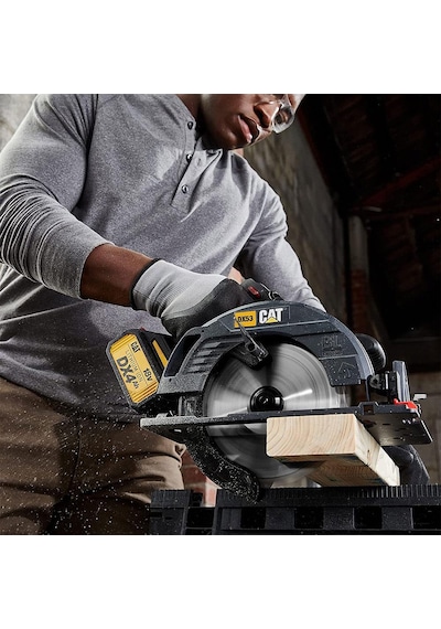 Cat DX53B 18Volt 185 MM Kömürsüz Profesyonel Daire Testere (Akü Dahil Değildir)