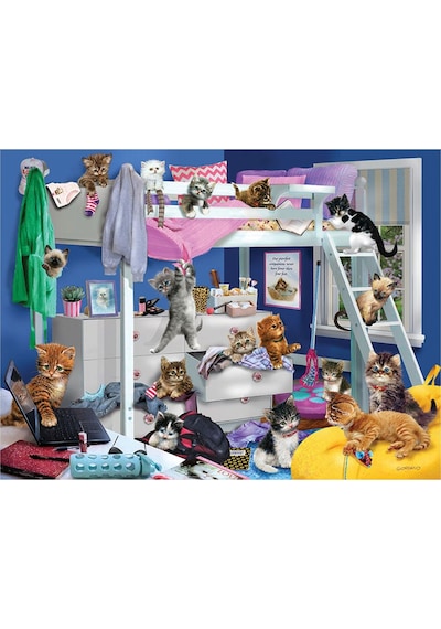 Prime 3d Giordano Yatak Odası Kedileri Puzzle 300 Parça 12236