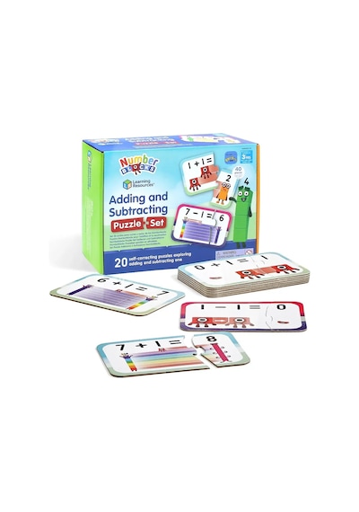 Numberblocks Adding And Subtracting Puzzle Set Hm95402-uk