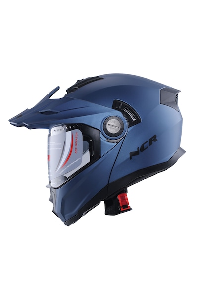 Ncr X-Cross Çene Açılır Ece-22.06 Kask Mat Mavi