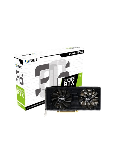 Palit NVIDIA GeForce RTX 3060 Dual NE63060019K9-190AD 12 GB GDDR6 192 Bit Ekran Kartı