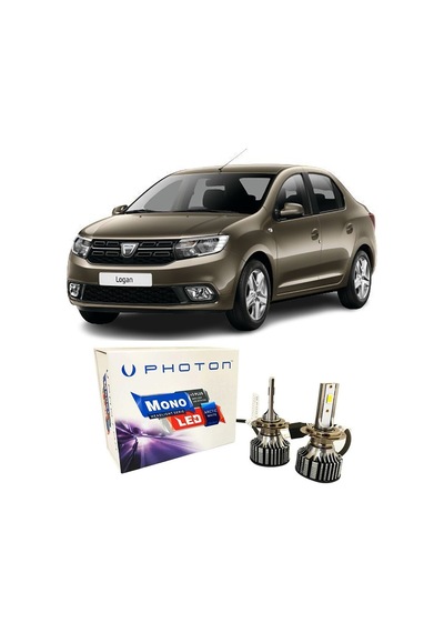 Dacia Logan Uzun Far Ampulü H1 Mono Yeni Seri Beyaz 2012-2021