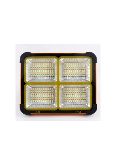 Ct-4698 Taşınabilir Solar Projektör Ip44 Güneş Enerjili 3 Renk Modu Dimmerli Ve Şarjlı Led Işık