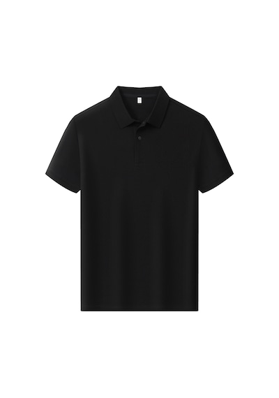 New Performance.arw98255.serintutan-antibakteriyel-yüksek Kalite.çıtçıtlı Polo T.shirt Siyah