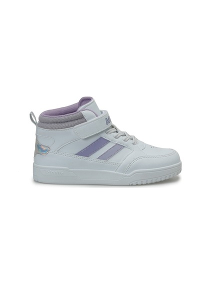 Kinetix Drep Hı F Beyaz Kız Çocuk High Sneaker 000000000102694602 Beyaz-lıla-k Lıla