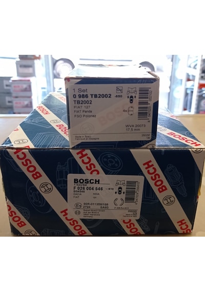 BOSCH ÖN-ARKA BALATA TAKIMI Tofaş Uyumlu DOĞAN ŞAHİN KARTAL