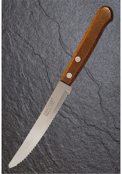 6 Lı Ahşap Saplı Biftek Steak Kesim Bıçağı