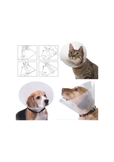 Kedi Köpek Elizabet Yakalığı 10 Cm/15-17 Cm