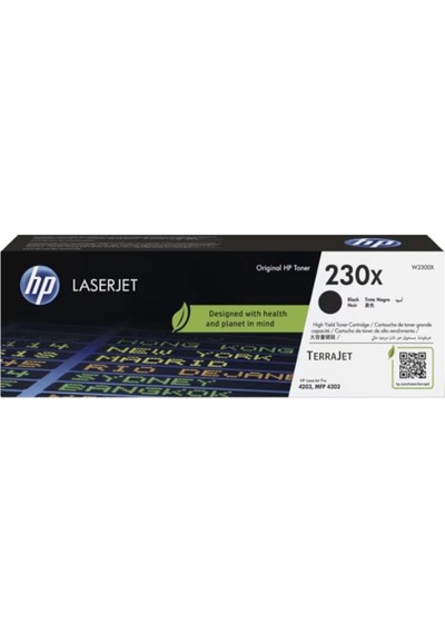 Hp 230x Black Siyah 7.500 Sayfa Toner W2300x 45144144