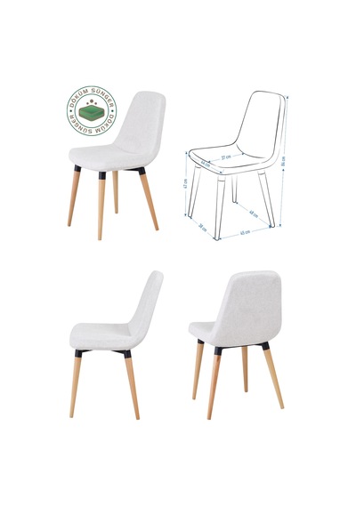 Vilinze Tosya Sandalye Avanos Ahşap Mdf Kanatlı Mutfak Masası Takımı - 70x70+70 Cm Krem Vilinze Tosya Sandalye Avanos Ahşap Mdf Kanatlı Mutfak Masası Takımı - 70x70+70 Cm Krem