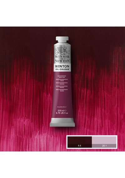Winsor Newton Winton Yağlı Boya 200 ML - N:250 Quinacridone Deep P