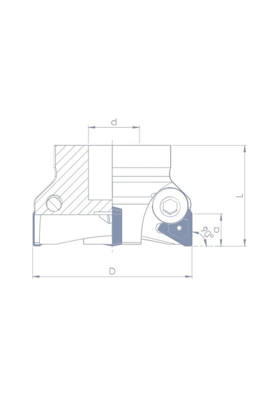 Fett Vrf90-tp16-d0100-d32-z06 Vorgen Freze Takımı
