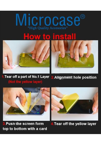 Microcase Apple  Uyumlu iPhone 7 Plus Full Arka Kaplama Tpu Soft Koruma Filmi