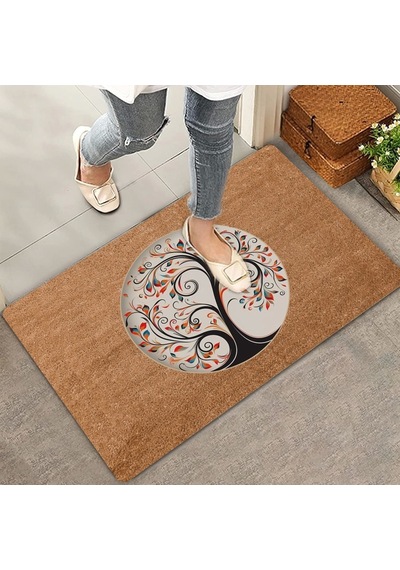 Valerine Life Dilek Ağacı Temalı Kapı Önü Paspası 45x70cm