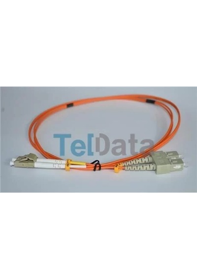 Teldata Tld-sclcom23 Sc-upc-lc-upc Mm Dx Om2 3 Metre Fıber Optık Patchcord