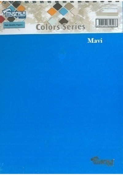 Özkan Defter A4 100 Yaprak Bloknot Myscala Çizgili Mavi
