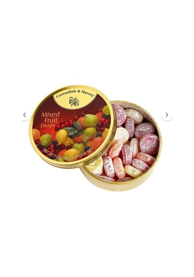 Cavendish & Harvey Mixed Fruit Drops Karışık Meyve 200gr 9'li Paket