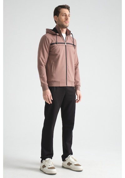 Shooter Sportswear Shooter Premium Dik Yaka Rahat Form Klasik Paça Erkek Eşofman Takımı Vizon Shooter Sportswear Shooter Premium Dik Yaka Rahat Form Klasik Paça Erkek Eşofman Takımı Vizon