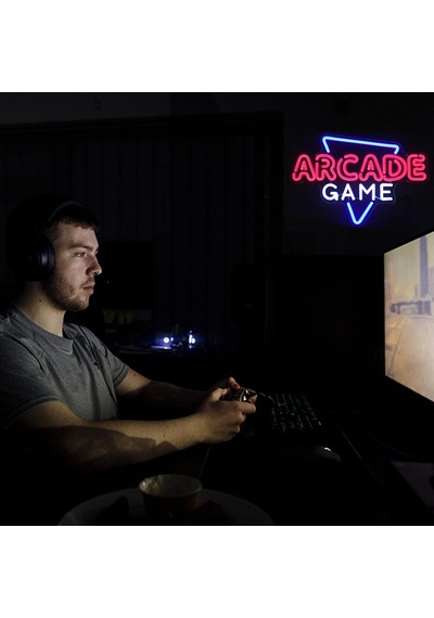 Arcade Game Neon Led Tabela Dekoratif Aydınlatma