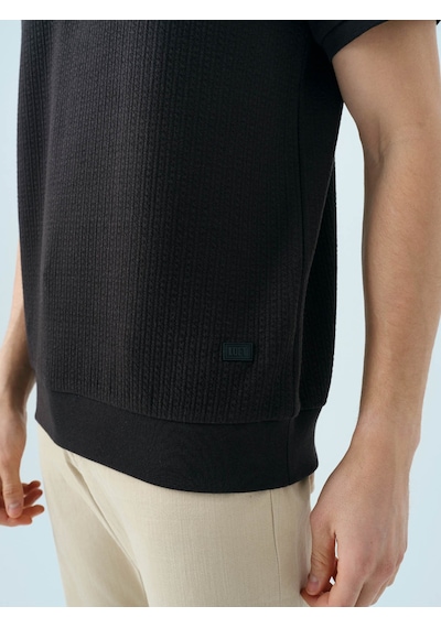 Loft Siyah Erkek T-shirt Lf2038332 Siyah