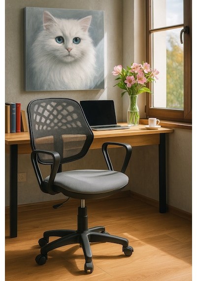 Ofis Koltuğu, Büro Koltuğu, Berjer ,çalışma Sandalyesi, Oyuncu Koltuğu, Ofis Sandalyesi Gri Ofis Koltuğu, Büro Koltuğu, Berjer ,çalışma Sandalyesi, Oyuncu Koltuğu, Ofis Sandalyesi Gri