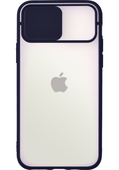 Apple Uyumlu  iPhone 12 Pro Kapak Lensi Açılır Kapanır Kamera Korumalı Silikon Kılıf